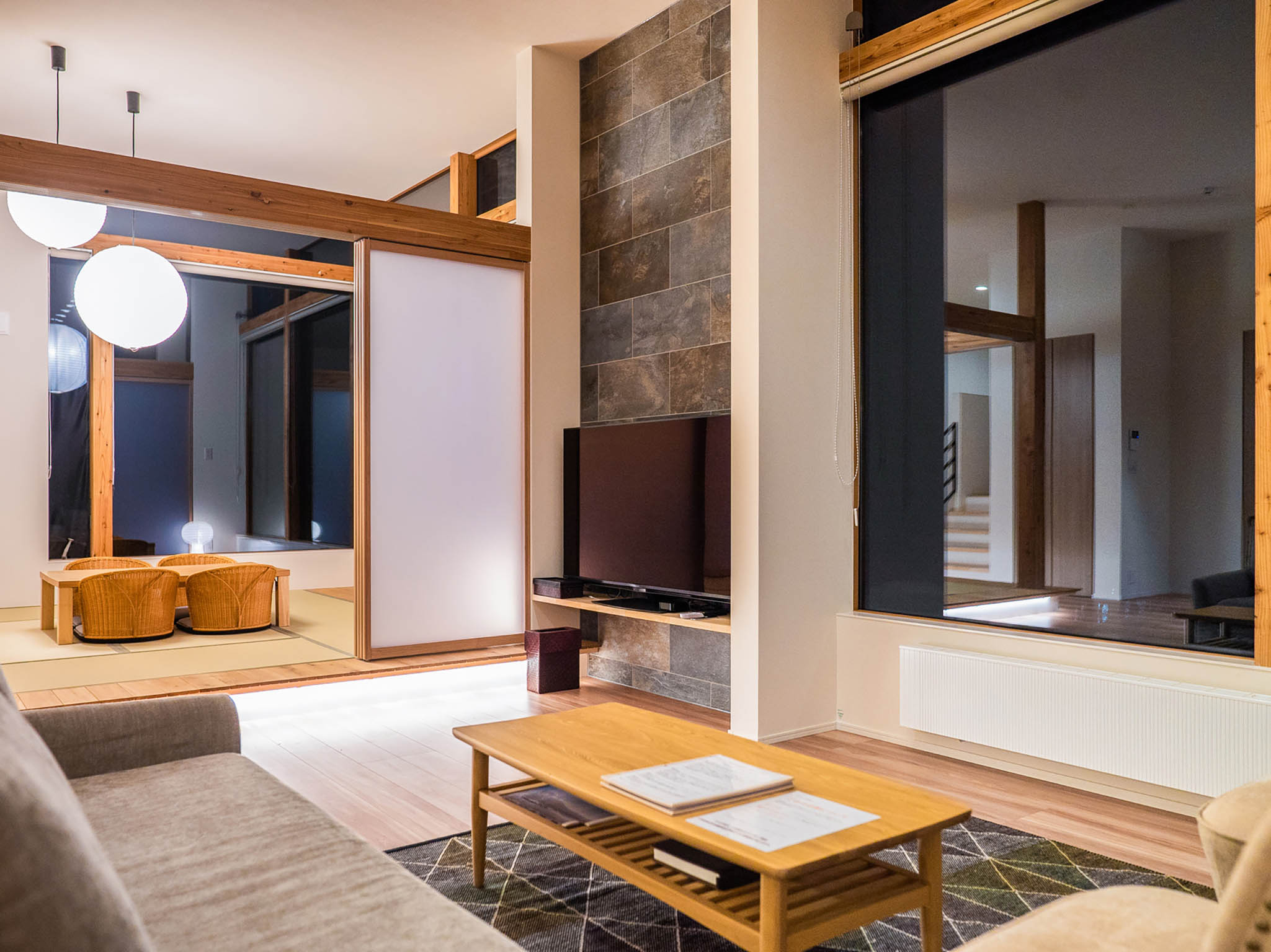 Aoyama Lodge - Living room